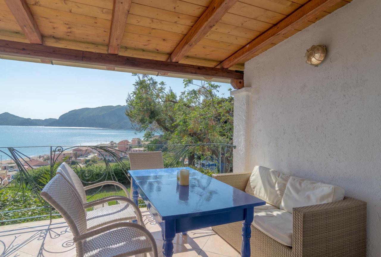 Villa Theodora View Apartments Polimnia Агиос Георгиос Пагон Екстериор снимка