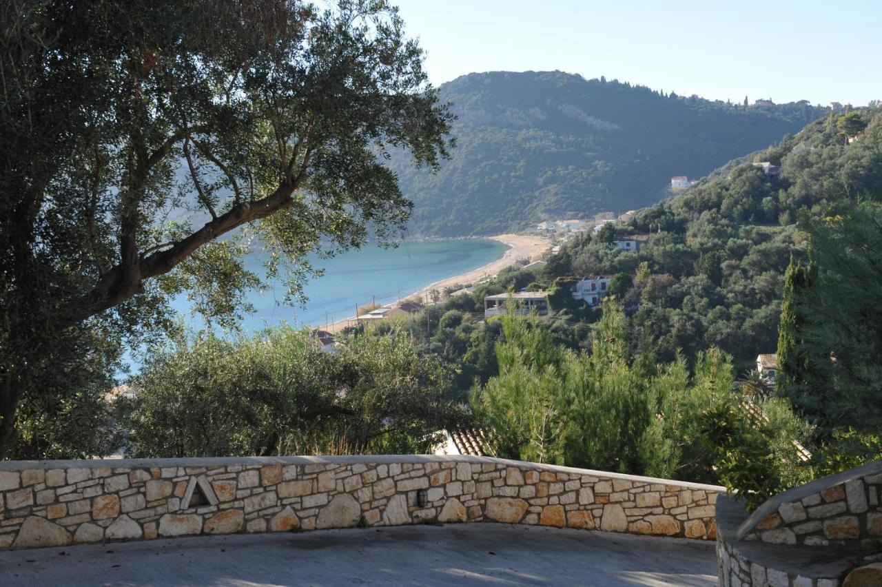 Villa Theodora View Apartments Polimnia Агиос Георгиос Пагон Екстериор снимка
